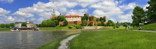 Panoramik Krakow Wawel Kalesi
