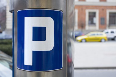 Şehirdeki parkmetre