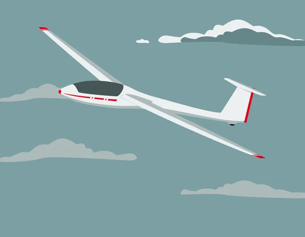 Illustration of a glider Stock Vector
