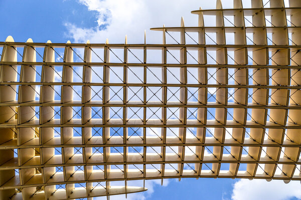 A view of Metropol Parasol in Seville