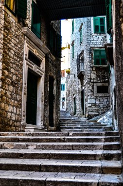 Sibenik bir sokak