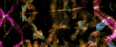 Banner 'ı fırçaladım. Boya yamalı kravat. Asit suluboya dokusu. Soyut Poster. Neon Kara Sanatsal Kirli Sanat. Kirli Sanat Ressamlığı. Suluboya deseni. Aquarelle Yazdır. Gökkuşağı kravat boyası Grunge.