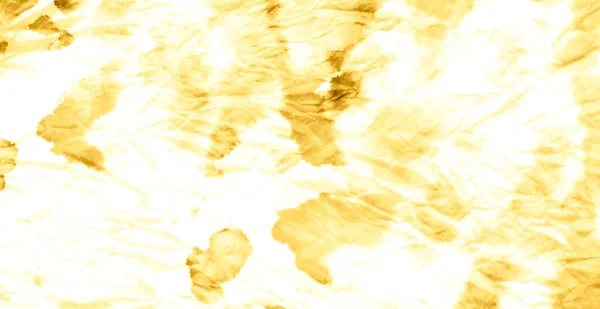 茶色のバナー シャツ イエロースプラッシュプリント 本物のブラシアート アクエレルプリント ホワイト パッチワーク ゴールドダーティアートグランジ 手作りダーティアート 水彩柄 — ストック写真