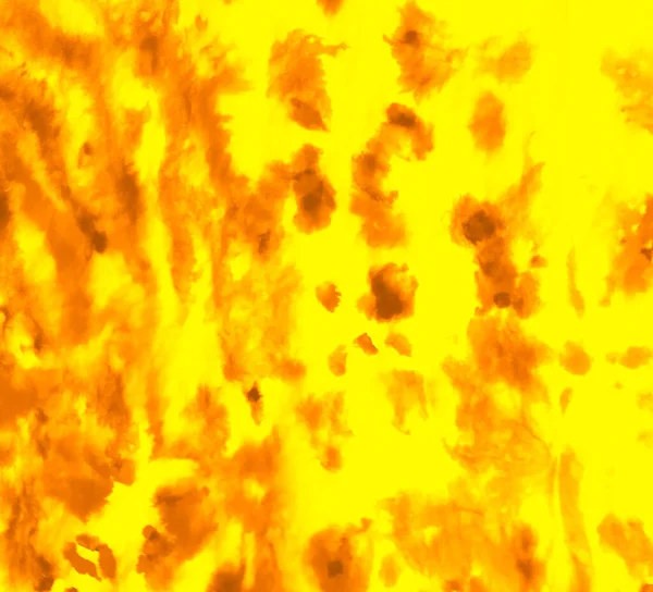 Yellow Artistic Animal Print Animative Tapeten Aquarelldruck Nahtloses Muster Orange — Stockfoto
