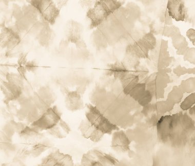 Eski Kağıt Suluboya. Soyut Sıçrama. Otantik Fırça Sanatı. Kravat boyası. Beyaz Krem Kirli Sanat Grunge. Kirli Sanat Arkaplanı. Aquarelle dokusu. Suluboya Baskı. Kahverengi Kravatlı Yama.