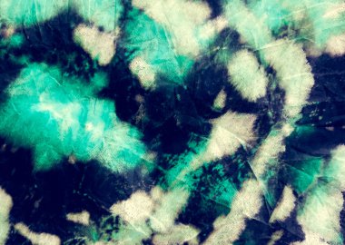 Banner 'a su sıçrat. Dye Batik 'i bağla. Mavi Kova dokusu. Dişlerimi fırçaladım. Turkuaz Islak Sanat Yazıcısı. Yeşil kravat boyası. Parlak Kirli Sanat Arkaplanı. Sanatsal Kirli Sanat. Suluboya Yazdırma.