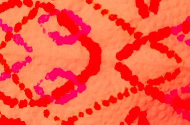 Banner 'ı ıslat. Batik' i bağla. Mercan Suluboya Parmak izi. Dişlerimi fırçaladım. Aquarelle dokusu. Parlak kravat boyası yaması. Turuncu El Yapımı Kirli Sanat. Kirli Sanat Ressamlığı. Suluboya Deseni.