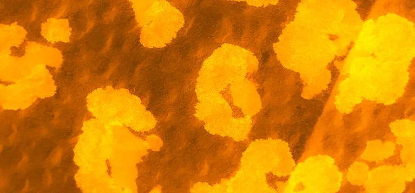 Aquarelle Textur Äkta Borstad Konst Våttmålning Orange Tie Dye Grunge — Stockfoto