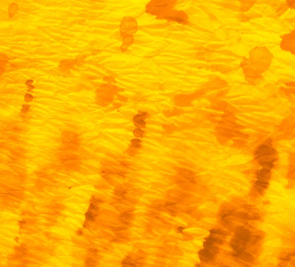 Abstrait Splash Tie Dye Print Texture Orange Aquarelle Graffiti Brossé — Photo