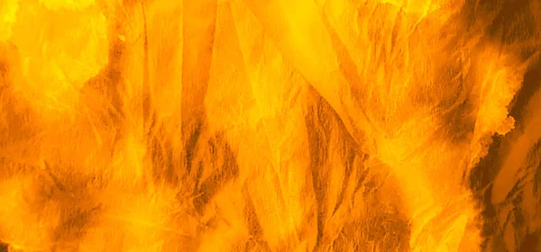 湿法艺术印刷品 黄色的领带 巴蒂克 棕色黑暗肮脏的艺术绘画 肮脏的艺术背景 水彩画水彩印刷 — 图库照片