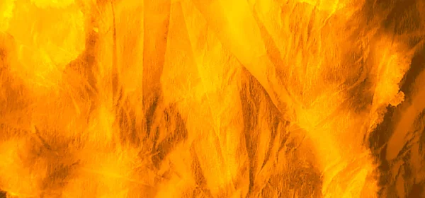 Wet Art Print Yellow Tie Dye Grunge Brushed Banner Tie — Stock Photo, Image