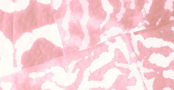 Aquarelle Textur Rosy Tie Dye Mönster Akvarelltryck Släng Banner Pink — Stockfoto