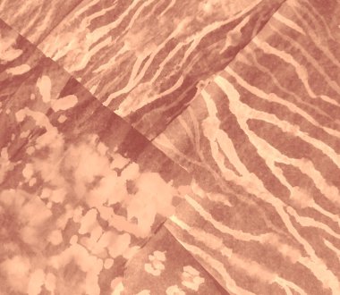 Hayvan baskısı. Otantik Fırça Sanatı. Soyut Sıçrama. Hayvan Bağı Boyası. Kahverengi Koyu Kirli Sanat Grunge. El yapımı Dirty Art. Aquarelle dokusu. Suluboya deseni. Krem kravat boyası..