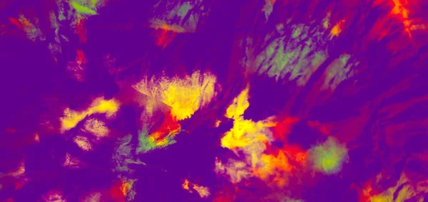 Aquarellmuster Vorhanden Transparente Tapete Lila Aquarell Textur Neon Tie Dye — Stockfoto