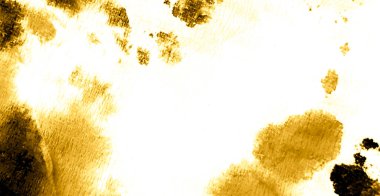 Göz kamaştırıcı duvar kağıdı. Boyalı gömlek. Altın Kahverengi Kirli Sanat Grunge. Lüks arka plan. Suluboya deseni. Suluboya doku. Beyaz Eşsiz Tekstil. Yazdır bakalım. Fırçalanmış Sancak.