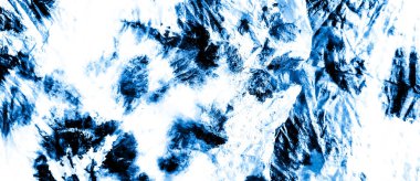 Aquarelle dokusu. Beyaz kravat boyalı batik. Dişlerimi fırçaladım. Kravat boyası. Parlak Mavi Kirli Resim. Sanatsal Kirli Sanat. Islak Sanat Yazıcısı. Suluboya Baskı. Banner 'a su sıçrat. Koyu Mavi 