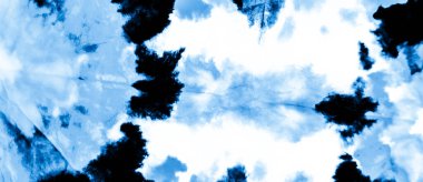 Islak Sanat Yazıcısı. Indigo Tie Dye Batik. Mavi Kirli Sanat Arkaplanı. Kirli Sanat Ressamlığı. Aquarelle dokusu. Banner 'ı fırçaladım. Kravat boyası. Parlak suluboya baskı. Banner 'a su sıçrat. Beyaz 