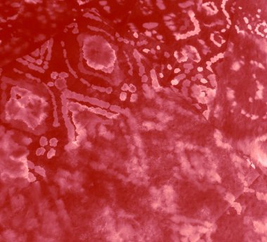 Suluboya deseni. Karamel kravat boyası baskısı. Aquarelle dokusu. Soyut Sıçrama. Pembe Kirli Sanat Grunge. Kirli Sanat Arkaplanı. Islak Sanat Yazıcısı. Otantik Fırça Sanatı. Kravatlı Boyalı Gömlek. Kırmızı