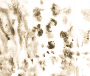 Banner 'ı fırçaladım. Boyalı Kravat deseni. Krem Kova deseni. Beyaz kravat boyası. Suluboya deseni. Otantik Fırça Sanatı. Kahverengi Kirli Sanat Arkaplanı. Sanatsal Kirli Sanat. Islak Resim Yazdırma.