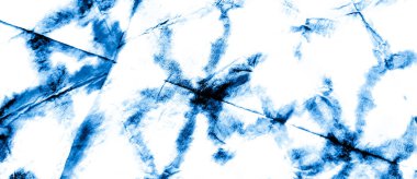 Dişlerimi fırçaladım. Kravat boyası baskısı. Parlak Kova dokusu. Koyu mavi kravat boyalı batik. Suluboya Baskı. Banner 'ı fırçaladım. Beyaz Mavi Sanatsal Kirli Sanat. Kirli Sanat Ressamlığı. Islak Resim Yazdırma.