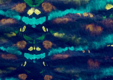 Banner 'ı fırçaladım. Boya yamalı kravat. Koyu mavi suluboya baskı. Turkuaz Tie Dye Batik. Islak Sanat Yazıcısı. Dişlerimi fırçaladım. Mavi Mor Kirli Resim. Kirli Sanat Arkaplanı. Aquarelle Doku.