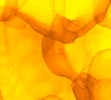 Suluboya deseni. Turuncu Alkol Mürekkebi Sanatı. Alkol dokusu. Banner 'a su sıçrat. Sarı Alkol Mürekkep Tasarımı. Modern sanat. Suluboya Baskı. Soyut Sıçrama. Alkol Mürekkebi Yazdırma. Parlak