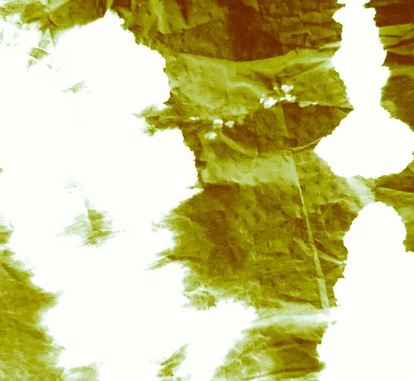 Padrão Aquarela Green Tie Dye Batik Impressão Aquarela Splash Abstrato — Fotografia de Stock