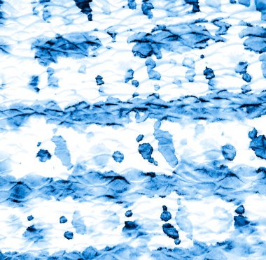 Suluboya Baskı. Beyaz kravat boyası. Banner 'ı fırçaladım. Kravat boyası. Açık mavi akvaryum dokusu. Banner 'a su sıçrat. Mavi Parlak Sanatsal Kirli Sanat. Kirli Sanat Ressamlığı. Islak Resim Yazdırma.