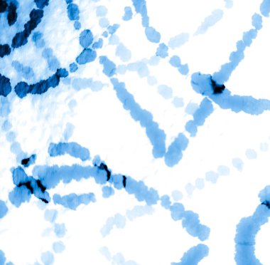 Banner 'ı fırçaladım. Kravat boyası baskısı. Beyaz açık mavi kirli sanat resimleri. Sanatsal Kirli Sanat. Suluboya Baskı. Aquarelle dokusu. Parlak kravat boyası yaması. Islak Sanat Yazıcısı. Banner 'a su sıçrat. Mavi 