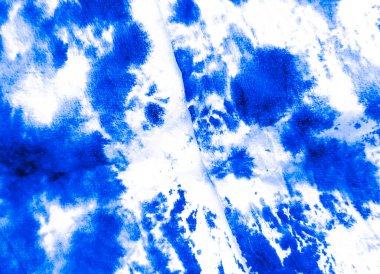 Dişlerimi fırçaladım. Boya yamalı kravat. Derin Mavi Kova dokusu. Mavi kravat boyası. Suluboya Baskı. Banner 'ı fırçaladım. Parlak Beyaz Kirli Sanat Ressamlığı. Sanatsal Kirli Sanat. Islak Resim Yazdırma.