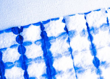 Banner 'a su sıçrat. Dye Batik 'i bağla. Mavi suluboya baskı. Beyaz kravat boyası. Aquarelle dokusu. Dişlerimi fırçaladım. Indigo Parlak Kirli Sanat Ressamlığı. Sanatsal Kirli Sanat. Islak Resim Yazdırma.