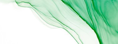 Koyu Yeşil Alkol Mürekkebi. Çağdaş Sanat. Islak Sanat Yazıcısı. Mürekkep Grafiti. Alkol Mürekkebi Deseni. Beyaz suluboya baskı. Banner 'a su sıçrat. Suluboya deseni. Yeşil Alkol Mürekkebi Gömleği.