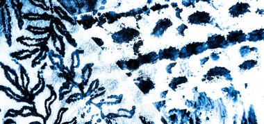 Derin Mavi Kirli Sanat Arkaplanı. Sanatsal Kirli Sanat. Aquarelle dokusu. Banner 'ı fırçaladım. Boya yamalı kravat. Mavi suluboya baskı. Dişlerimi fırçaladım. Beyaz Islak Sanat Yazıcısı. Parlak Kravat Boyası Batik.