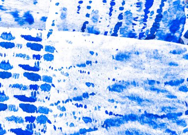 Derin Mavi Kirli Resim. Sanatsal Kirli Sanat. Islak Sanat Yazıcısı. Aquarelle dokusu. Mavi kravat boyası. Suluboya Baskı. Dişlerimi fırçaladım. Beyaz Fırçalı Sancak. Dye Batik 'i bağla. Çivit