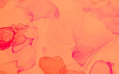 Portakal suyu taklidi. Çağdaş Sanat. Suluboya deseni. Suluboya Baskı. Mürekkep Graffiti. Soyut Sıçrama. Alkol Mürekkebi Gömleği. Mercan Islak Sanat Yazısı. Parlak Sanatsal Alkol Mürekkebi. 