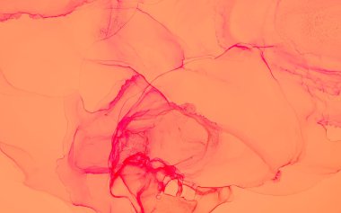 Turuncu Modern Sanat. Çağdaş Sanat. Islak Sanat Yazıcısı. Suluboya deseni. Parlak Alkol Mürekkebi Gömleği. Mürekkep Graffiti. Alkol Mürekkebi Örnekleri. Kırmızı suluboya baskı. Soyut Sıçrama. 