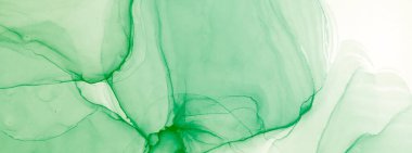 Yeşil Soyut Boyama. Soyut arkaplan. Suluboya Baskı. Islak Sanat Yazıcısı. Çiçek Alkol Mürekkebi. Suluboya doku. Soyut Sıçrama. Banner 'a su sıçrat. Alkol Mürekkebi Gömleği. Koyu Yeşil