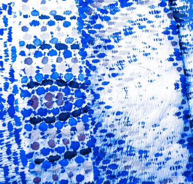 Parlak Kirli Sanat Arkaplanı. Sanatsal Kirli Sanat. Islak Sanat Yazıcısı. Suluboya Baskı. Çivit Tie Dye Print. Aquarelle dokusu. Banner 'a su sıçrat. Koyu Mavi Fırçalı Sancak. Kravat boyası. Beyaz
