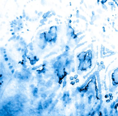 Parlak Kirli Sanat Ressamlığı. Sanatsal Kirli Sanat. Aquarelle dokusu. Suluboya Baskı. Banner 'a su sıçrat. Mavi Fırçalı Sancak. Kravat boyası. Çivit yağışlı sanat baskısı. Açık Mavi Kravat Boyalı Yama.