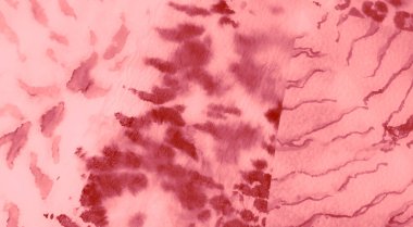 Pembe Kirli Sanat Arkaplanı. Sanatsal Kirli Sanat. Aquarelle dokusu. Banner 'ı fırçaladım. Dye Batik 'i bağla. Rosy Suluboya Baskı. Parlak kravat boyası yaması. Islak Sanat Yazıcısı. Banner 'a su sıçrat. Açık Pembe