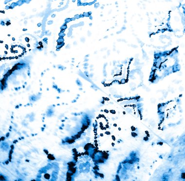 Aquarelle dokusu. Banner 'a su sıçrat. İndigo Suluboya Baskı. Beyaz kravat boyalı batik. Banner 'ı fırçaladım. Boya yamalı kravat. Açık Mavi Kirli Sanat Arkaplanı. Kirli Sanat Ressamlığı. Islak Resim Yazdırma.