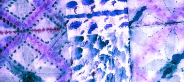 Mavi Soyut Kirli Sanat. Kirli Sanat Arkaplanı. Suluboya Baskı. Banner 'ı fırçaladım. Dye Batik 'i bağla. Mor Islak Sanat Yazıcısı. Menekşe kravat boyası. Aquarelle dokusu. Banner 'a su sıçrat. Lavanta