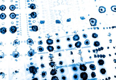 Indigo Sanatsal Kirli Sanatlar. Kirli Sanat Arkaplanı. Aquarelle dokusu. Suluboya Baskı. Beyaz kravat boyası. Dişlerimi fırçaladım. Dye Batik 'i bağla. Mavi Islak Sanat Yazıcısı. Banner 'ı fırçaladım. Çivit 