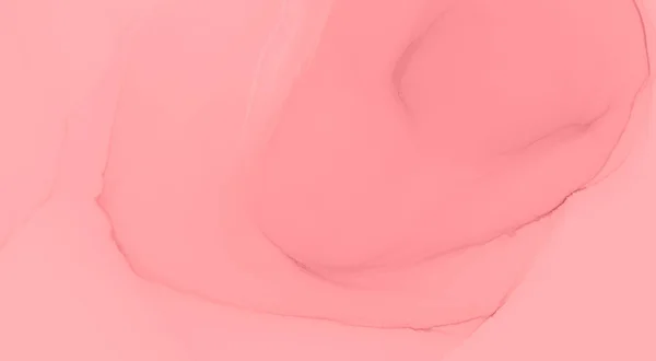 Розовая Абстракция Современное Искусство Мокрый Отпечаток Абстрактный Всплеск Печать Чернил — стоковое фото