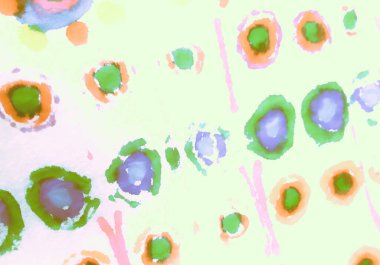 Süslü Kirli Sanat Arkaplanı. Soyut Kirli Sanat. Aquarelle dokusu. Islak Sanat Yazıcısı. Parlak kravat boyası yaması. Dişlerimi fırçaladım. Kravat boyası. Beyaz suluboya baskı. Banner 'ı fırçaladım. Çoklu Renk