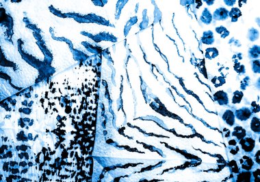 Mavi Kirli Sanat Arkaplanı. Sanatsal Kirli Sanat. Suluboya Baskı. Aquarelle dokusu. Indigo Tie Dye Batik. Banner 'a su sıçrat. Boya yamalı kravat. Beyaz Islak Sanat Yazıcısı. Banner 'ı fırçaladım. Çivit 