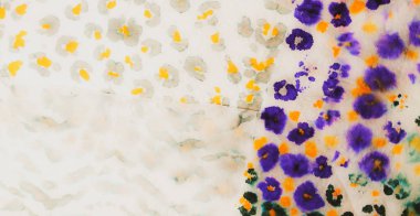 Süslü Kirli Sanat Arkaplanı. Kirli Sanat Ressamlığı. Aquarelle dokusu. Suluboya Baskı. Banner 'ı fırçaladım. Çok renkli Islak Sanat Yazıcısı. Hafif kravat boyası. Banner 'a su sıçrat. Dye Batik 'i bağla. Beyaz