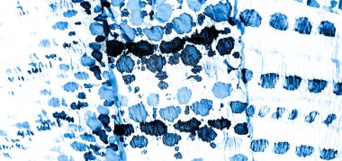 Parlak Kirli Sanat Ressamlığı. Sanatsal Kirli Sanat. Islak Sanat Yazıcısı. Aquarelle dokusu. Banner 'a su sıçrat. Beyaz suluboya baskı. Koyu mavi kravat boyası. Banner 'ı fırçaladım. Kravat boyası. Mavi