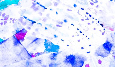 Parlak Kirli Sanat Arkaplanı. Sanatsal Kirli Sanat. Aquarelle dokusu. Dişlerimi fırçaladım. Kravat boyası baskısı. Beyaz Islak Sanat Yazıcısı. Mavi kravat boyalı batik. Suluboya Baskı. Banner 'ı fırçaladım. Mor 
