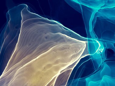 Mavi Su Taklidi. Modern sanat. Suluboya deseni. Suluboya Baskı. Altın Alkol Mürekkebi Sanatı. Suluboya doku. Soyut Sıçrama. Mürekkep Graffiti. Alkol Mürekkebi Gömleği. Çivit